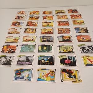 Vtg 1990s Disney Favorite stories  Collecting Trading cars. Lot of 38
